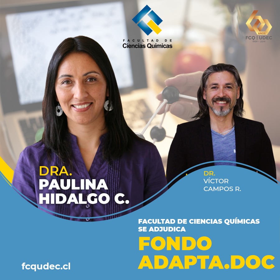 Académicos de la FCQ adjudican Fondo Adapta.doc de la UdeC