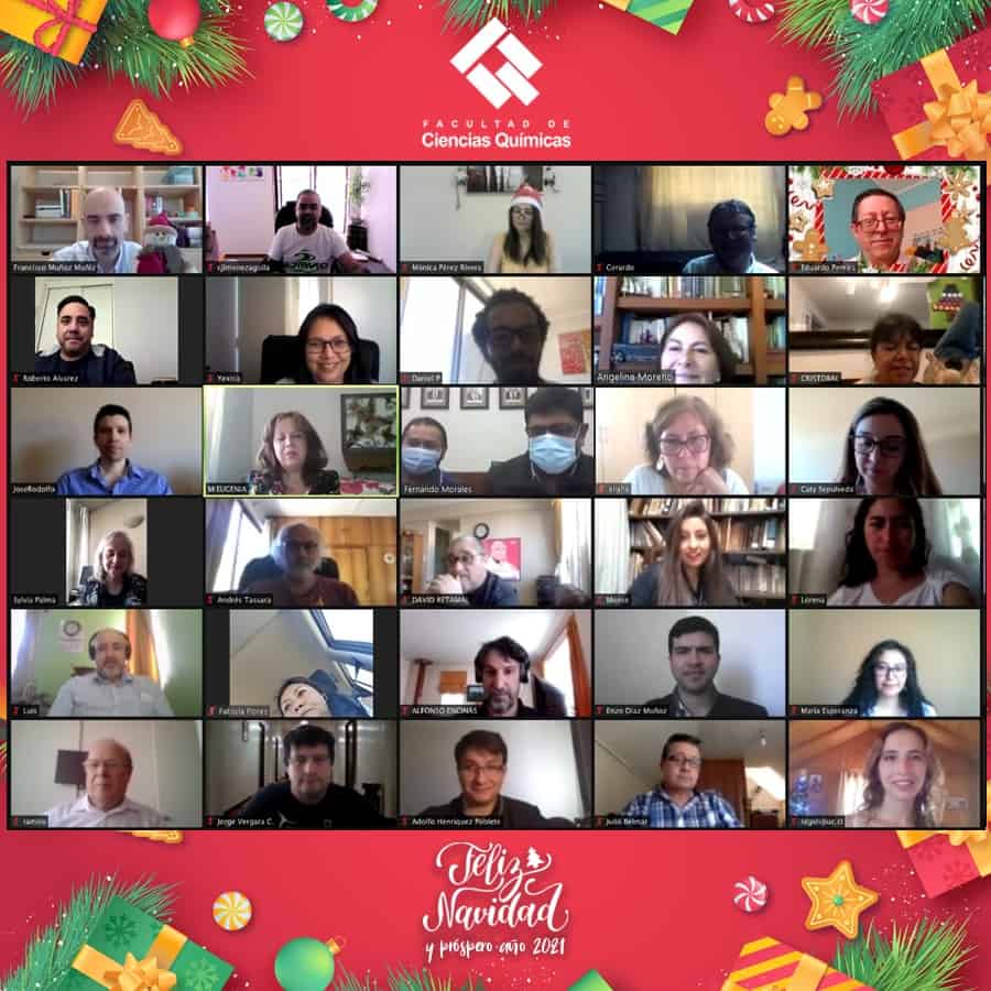 La Comunidad FCQ celebró navidad de forma virtual