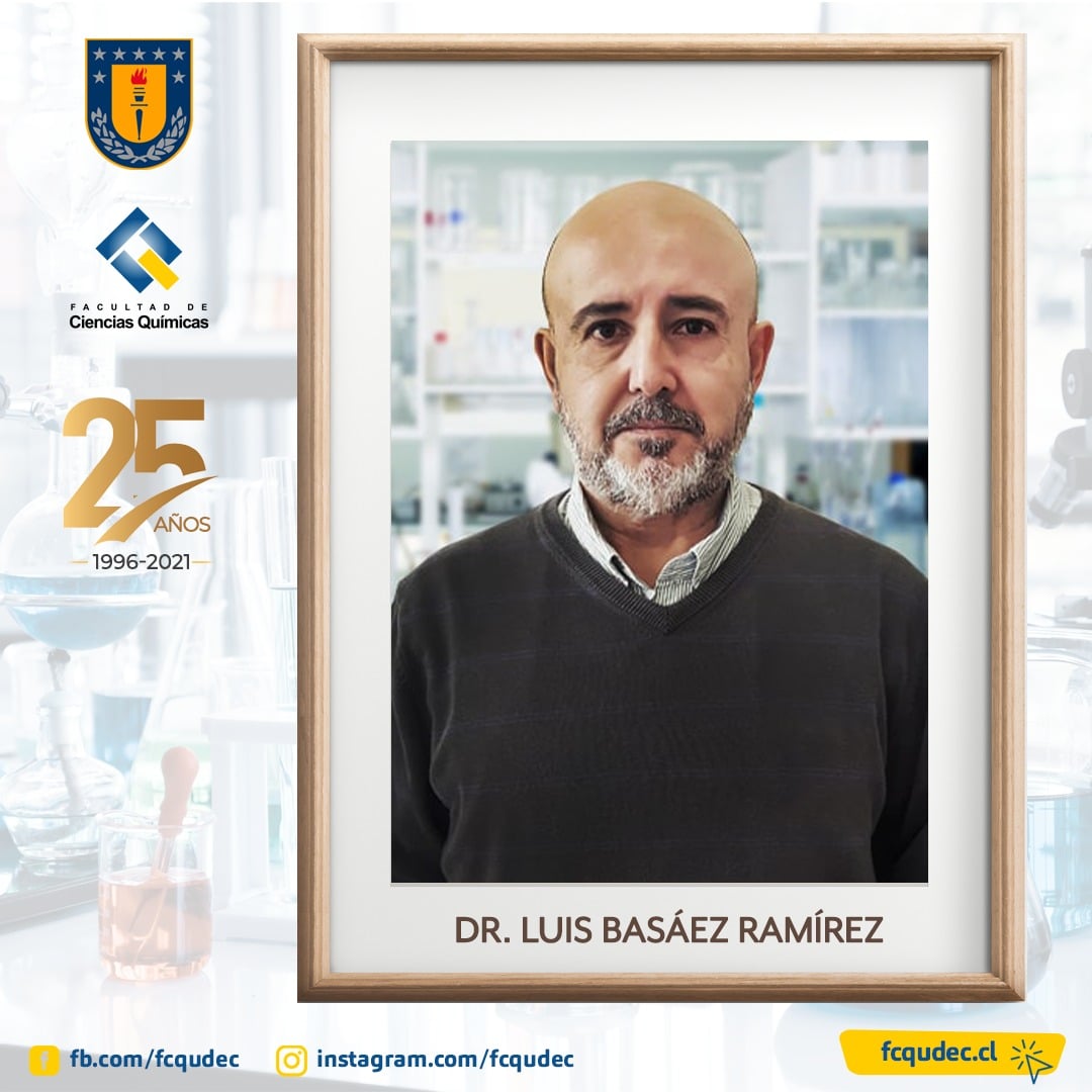 Profesor Luis Basáez cumple 25 años de servicio en la Universidad de Concepción