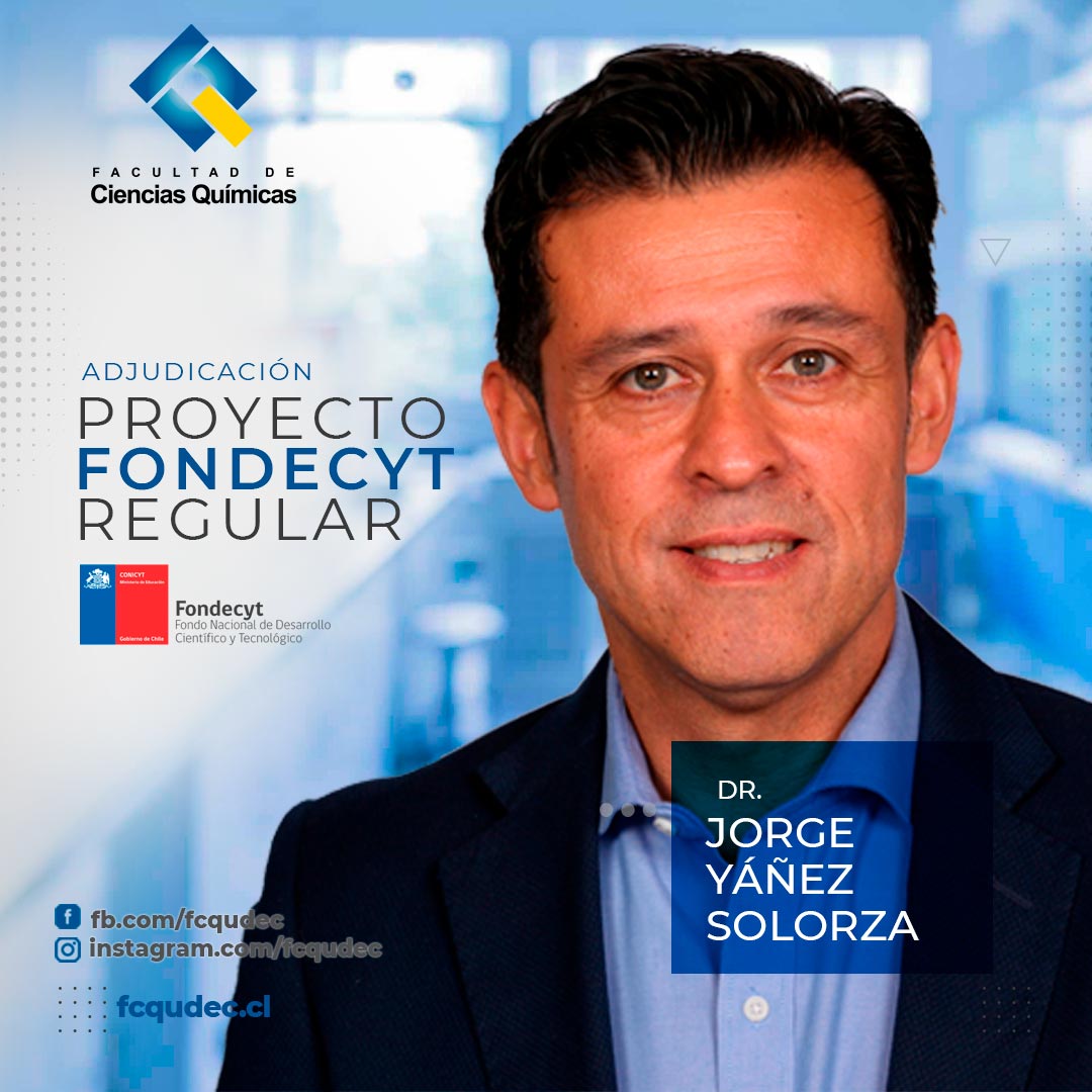 Dr. Jorge Yáñez Solorza se adjudica Proyecto FONDECYT Regular