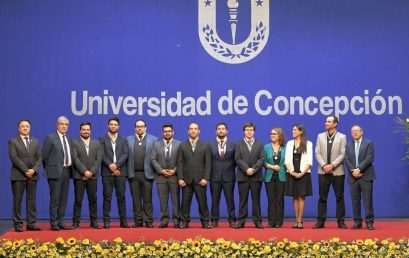 Universidad de Concepción entrega mella doctoral a once profesionales de Ciencias Químicas