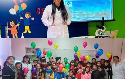 Equipo de la Facultad de Ciencias Químicas divulga la Ciencia en escuelas rurales de la comuna de Hualqui