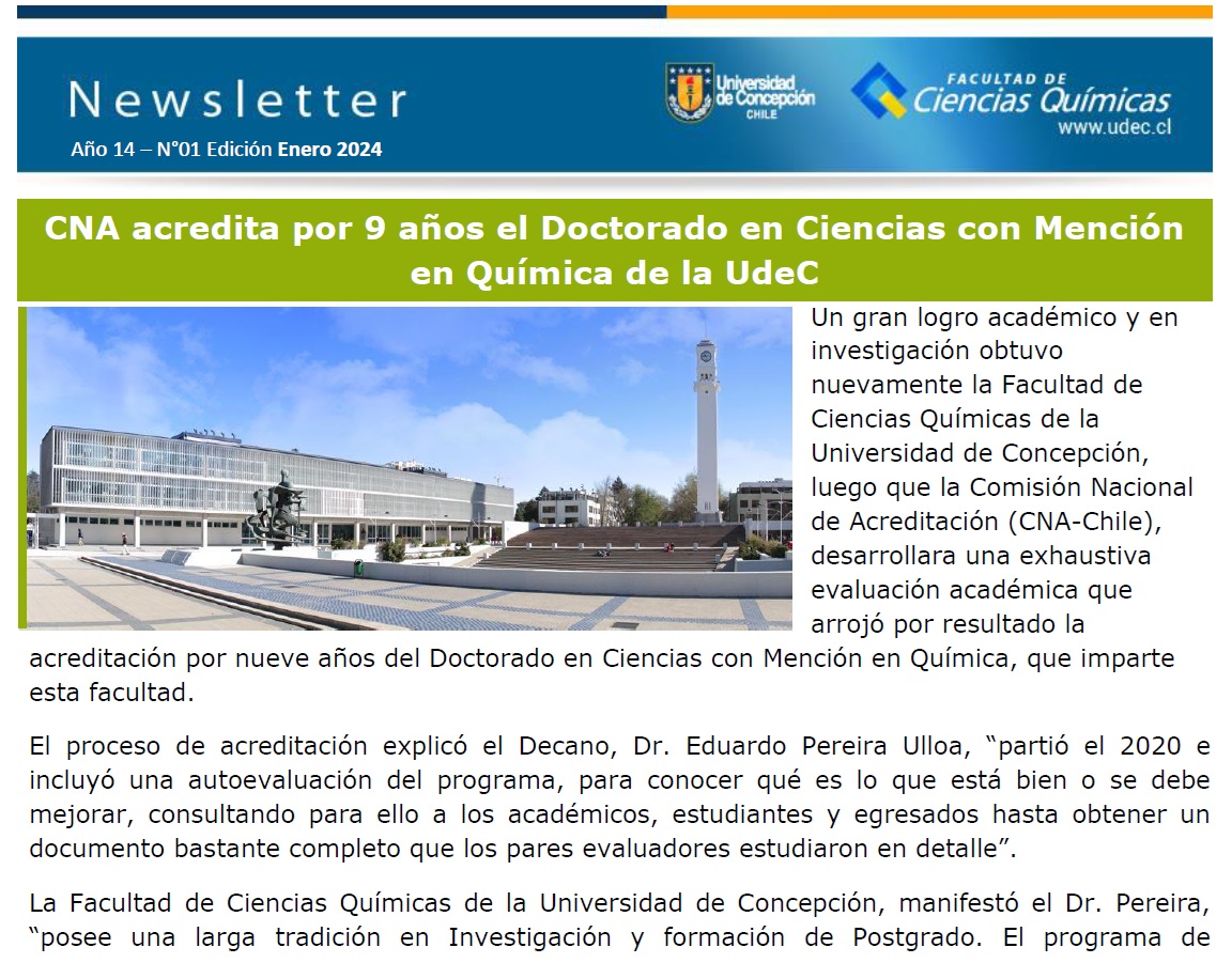 Newsletter enero 2024