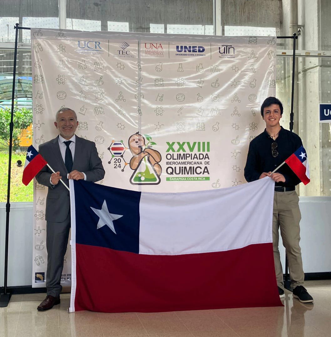 Estudiante de Licenciatura en Química-Químico UdeC representó a Chile en la Olimpiada Iberoamericana de Química XXVIII