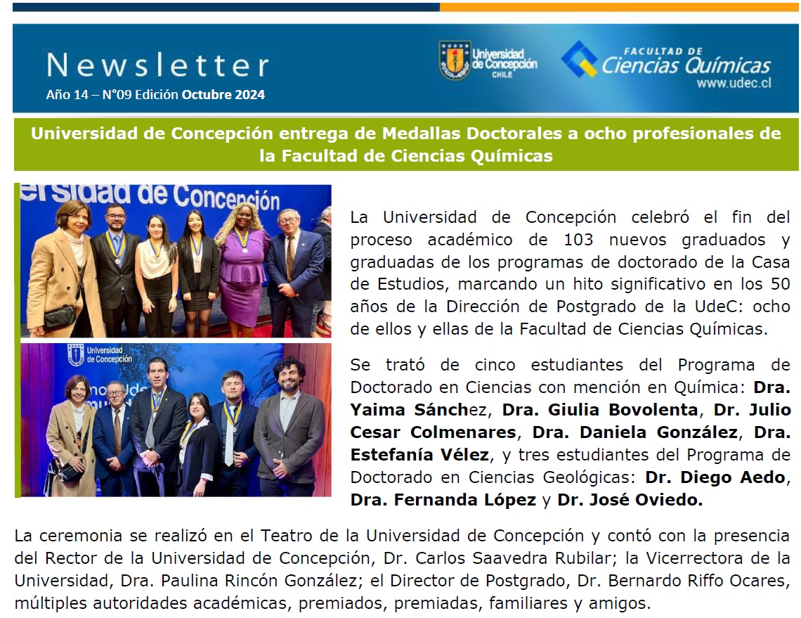 Newsletter octubre 2024