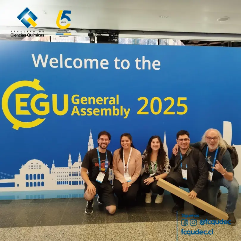 Geocientíficos/as de la UdeC participaron en encuentro europeo más grande de la especialidad Geocientíficos/as de la UdeC participaron en encuentro europeo más grande de la especialidad