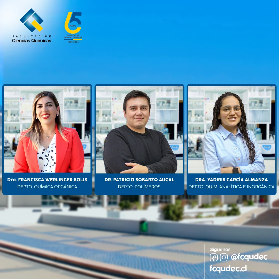 Tres departamentos de la FCQ UdeC incorporaron a nuevos académicos Tres departamentos de la FCQ UdeC incorporaron a nuevos académicos