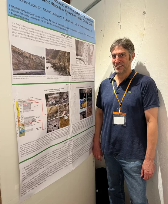 Académico UdeC participó en congreso sobre icnología en Granada