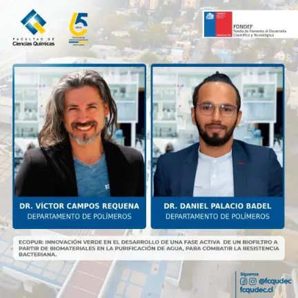 Tres académicos de la FCQ participan en proyectos que adjudicaron financiamiento de concurso IDeA I+D de ANID