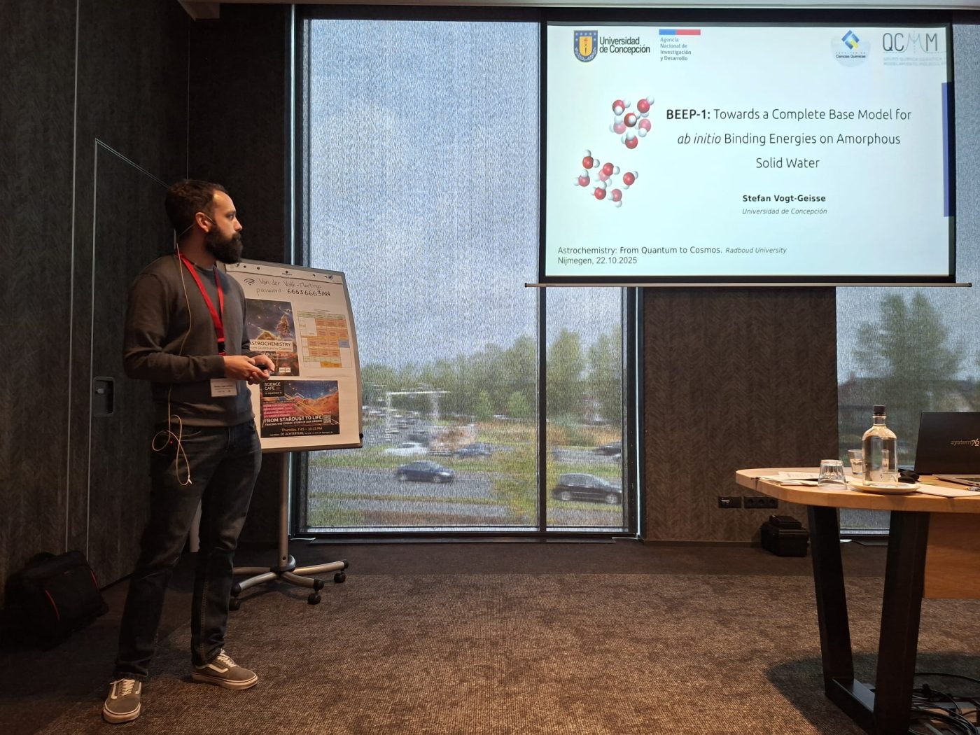 Profesor Stefan Vogt-Geisse impulsa la astroquímica interdisciplinaria con colaboraciones en Europa Profesor Stefan Vogt-Geisse impulsa la astroquímica interdisciplinaria con colaboraciones en Europa