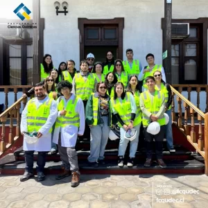 @ceeqaudec @lqq udec @sqmchile🔆 Día 4 Gira de Estudios 2025 FCQVisita Edificio Corporativo SQ