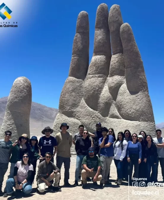 Histórico: Gira de Estudios 2025 de la Facultad de Ciencias Químicas lleva a estudiantes al Norte Grande